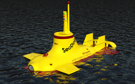 海狗玩具潜艇缩略图